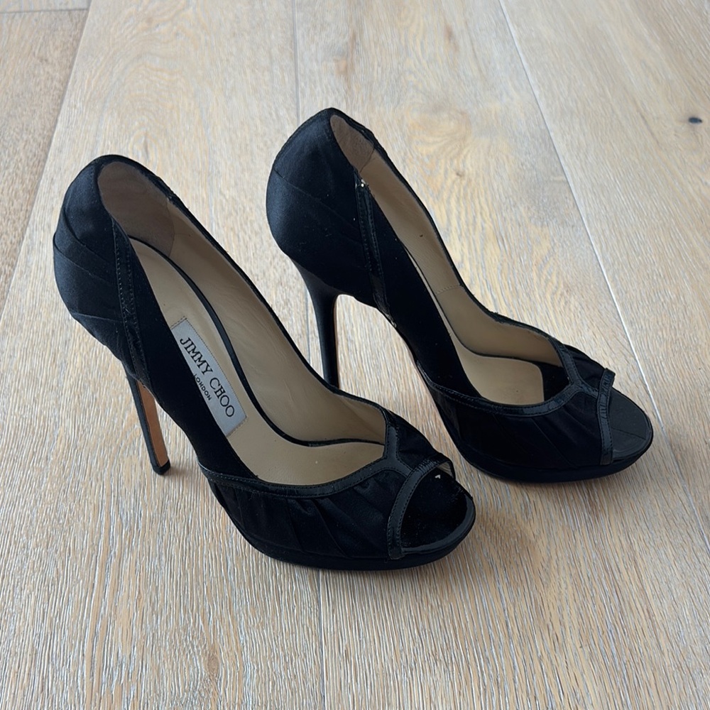 Jimmy Choo Black High Heel Pumps